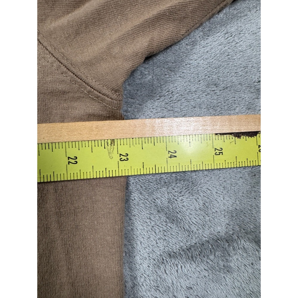 Carhartt Shirt Mens Large Beige K87 Pocket Logo Heavyweight Workwear T-Shirt Tee - Picture 3 of 11